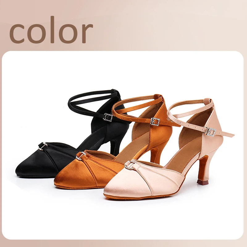 Woman Dance Shoes Modern Latin Dance Shoes Samba Indoor Soft Suede Dancing Shoes for Girls Tango Salsa Sandals New Arrivals