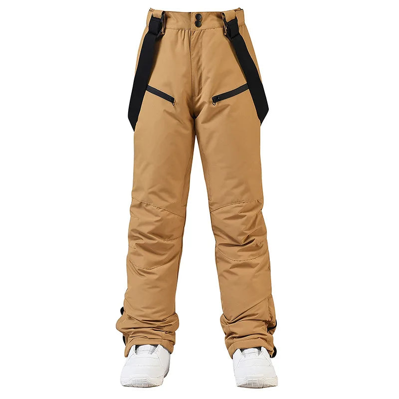 Neue Mode Ski Hosen Männer Frauen Winddicht Wasserdichte Schnee Hosen Winter Snowboarden Strumpf Hosen mit Taille Schutz