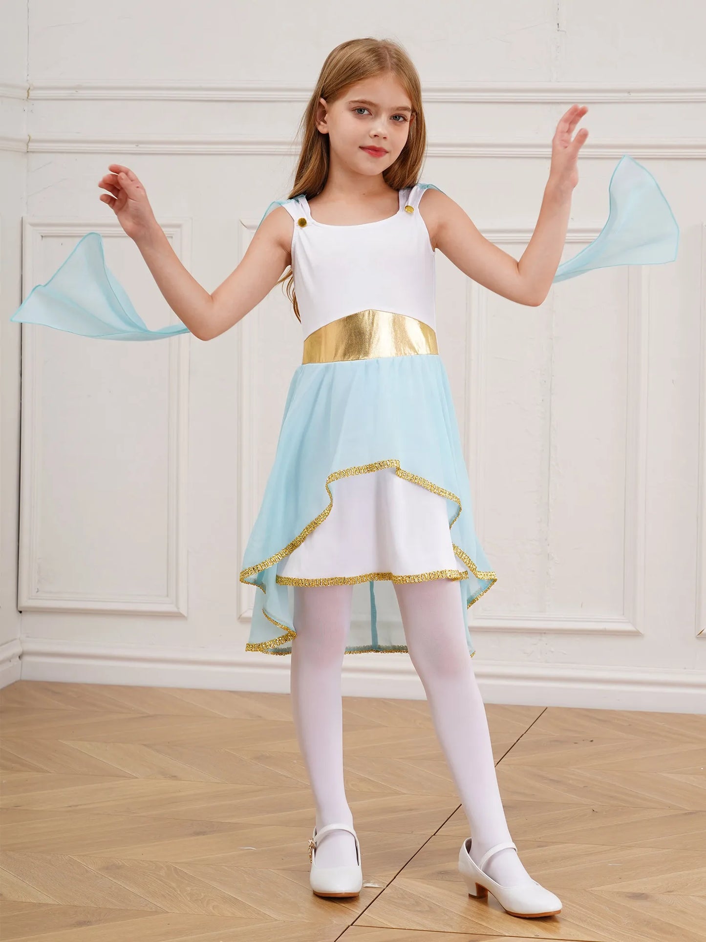 Kinder Mädchen griechischen Toga Kostüm alten Griechenland Mythos Philosoph Rom Adel Cosplay Kleider Halloween Gott Rollenspiel verkleiden