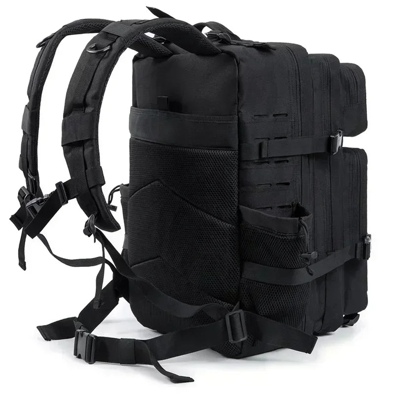 25l/45l taktischer Rucksack im Freien für Männer und Frauen Hoch leistungs tasche kleiner Schul rucksack Wander rucksack mit Flaschen halter