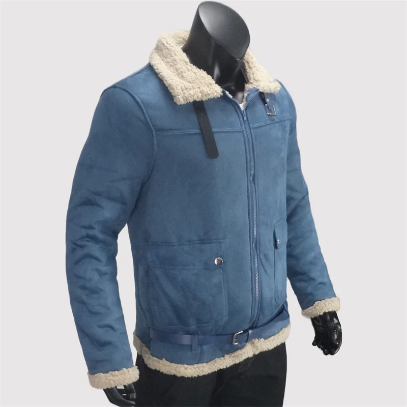 Winter Kalte Herrenjacke Reißverschluss Fleece Warme Mäntel Straße Winddicht Lässige Herrenbekleidung Oberbekleidung Reversjacken S-5XL