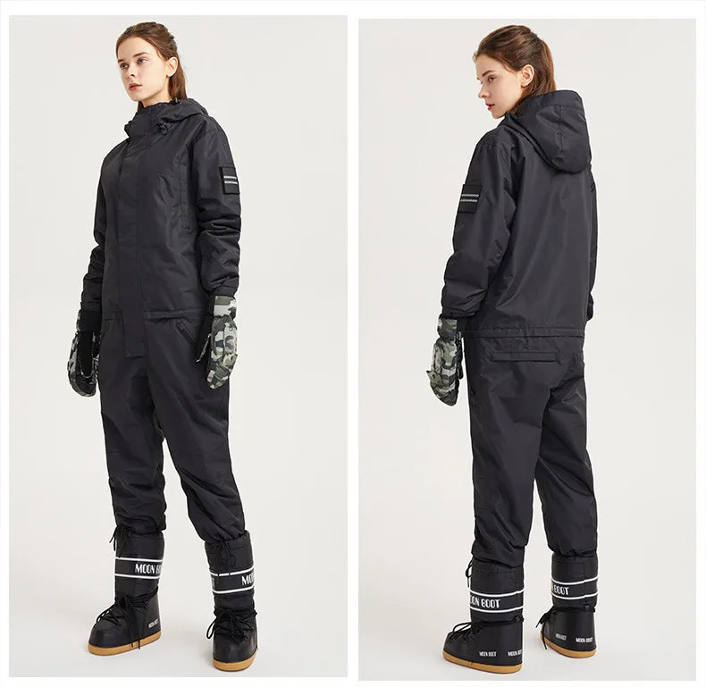 Winter Neue 2022 Ein Stück Ski Anzug Frauen Männer Outdoor Sport Snowboard Anzug Winddicht Wasserdichte Ski Overall Atmungs Overalls