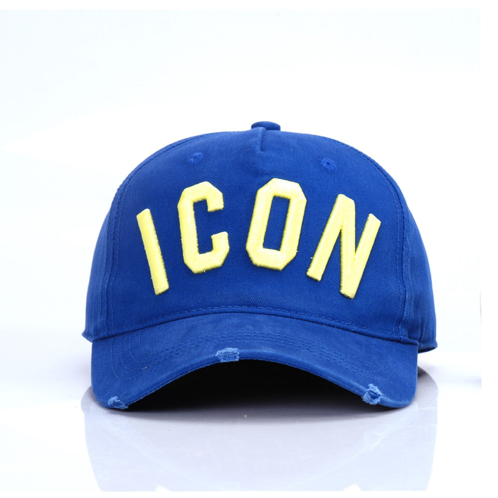 DSQICOND2 Brand 2019 Fashion ICON Letter Cotton Mens Baseball Cap Women Snapback Hat DSQ2 Hat Dad Hat Cotton Bone Trucker Cap