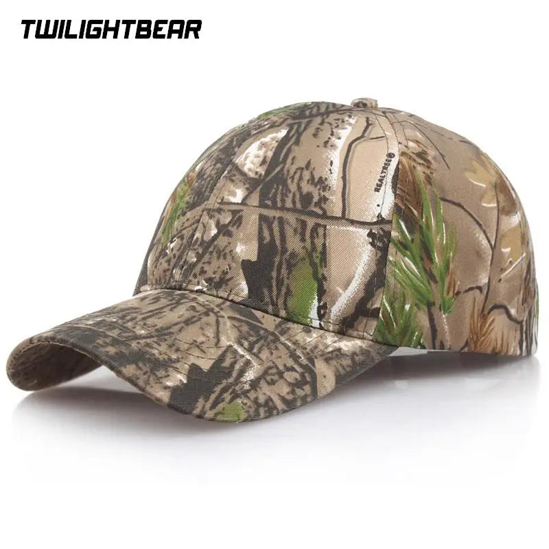 Outdoor Hunting Baseball Cap Quick Drying Jungle Sniper Camouflage Hat Man Woman Sun Hats hiking camping caps AI33