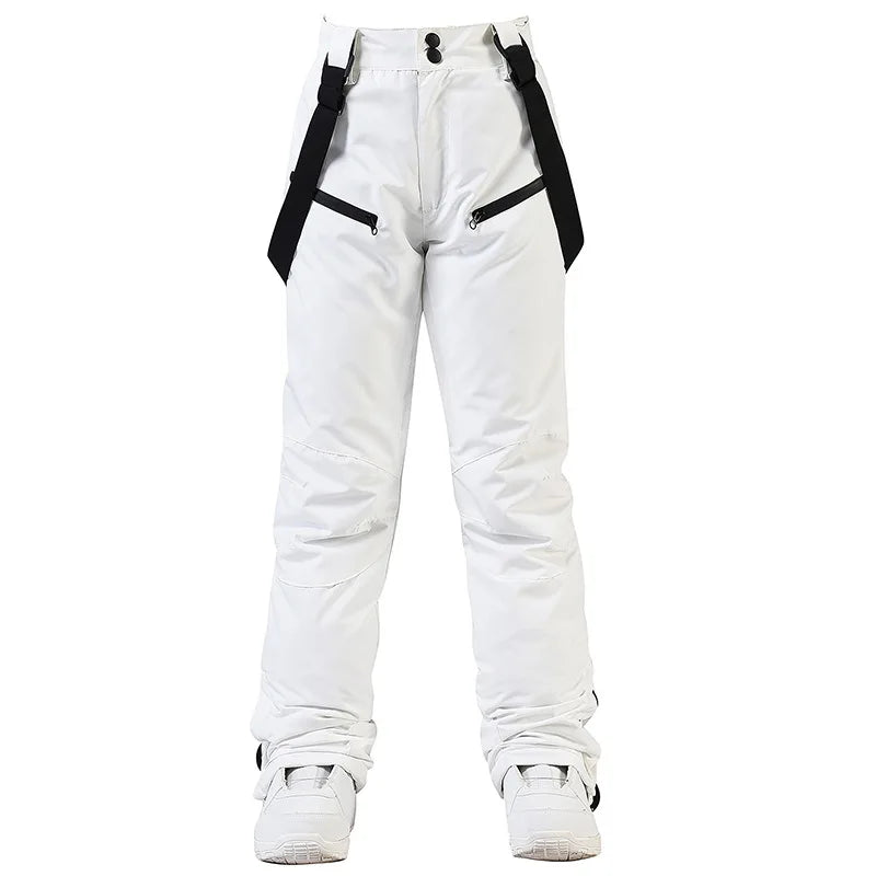 Neue Mode Ski Hosen Männer Frauen Winddicht Wasserdichte Schnee Hosen Winter Snowboarden Strumpf Hosen mit Taille Schutz