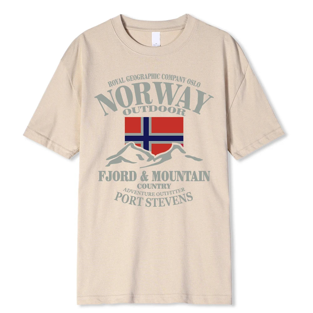 Sommer Norwegen T-Shirt