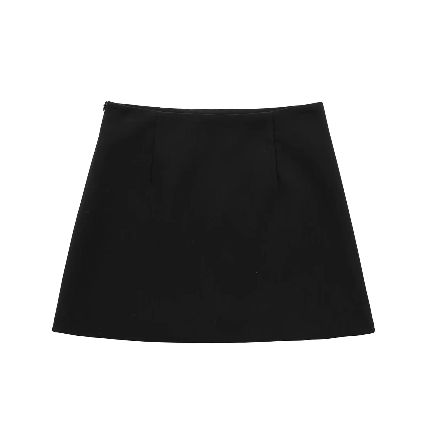 Traf 2024 Frühling Herbst Frauen klassische solide Einzel knopf elegante hohe Taille A-Linie Shorts y2k Damen bekleidung