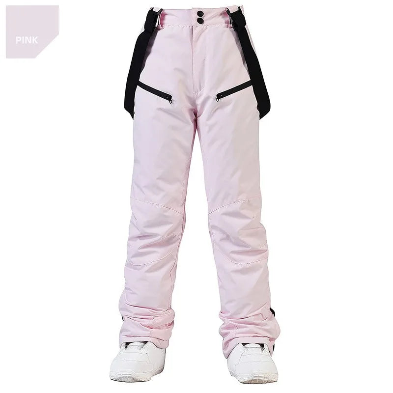 Neue Mode Ski Hosen Männer Frauen Winddicht Wasserdichte Schnee Hosen Winter Snowboarden Strumpf Hosen mit Taille Schutz