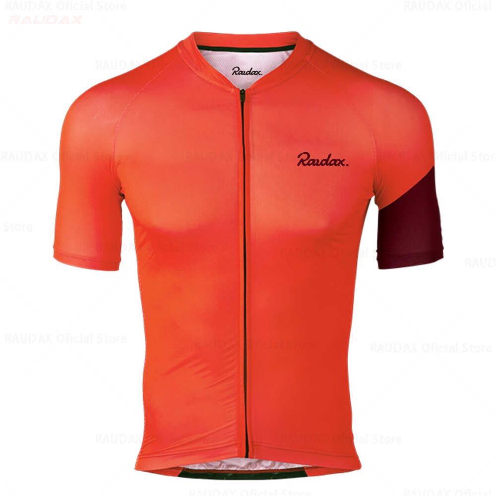 2023 Raudax Cycling Jersey Racing Bicycle Clothing Shirts Breathable Mountain Bike Clothes Sportwears Cycling Clothing