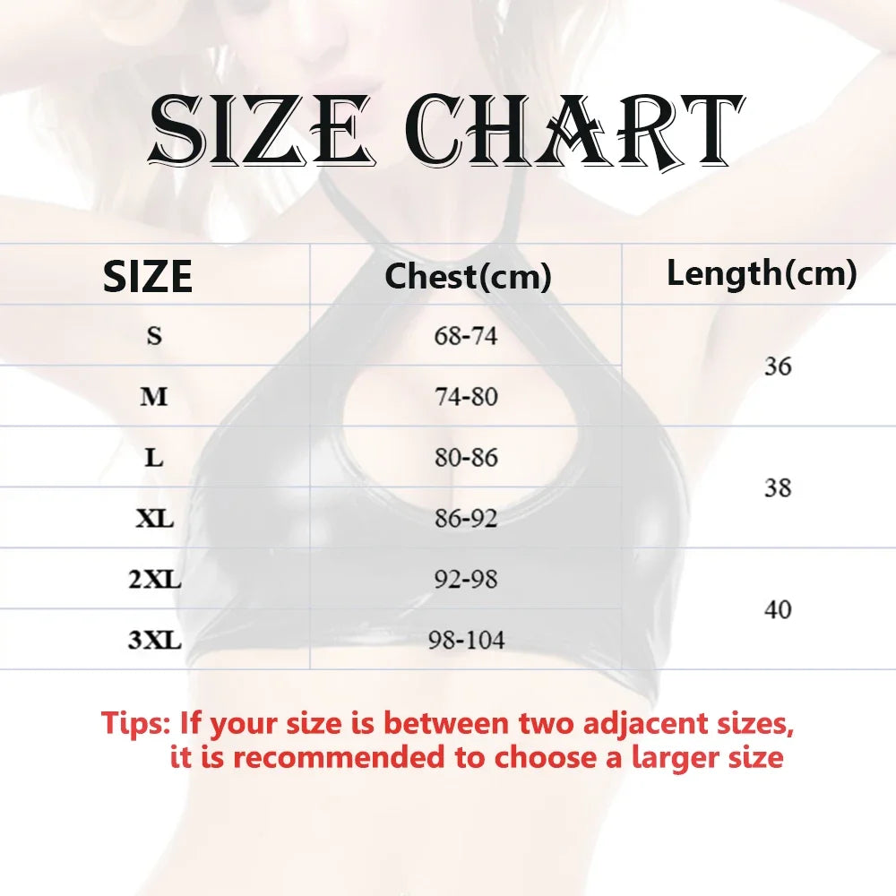 Frauen sexy Pu Leder BH Brust ausgesetzt Riemchen Halfter Dessous aushöhlen erotische heiße Porno Leder Bra lette Tank Top Kleidung