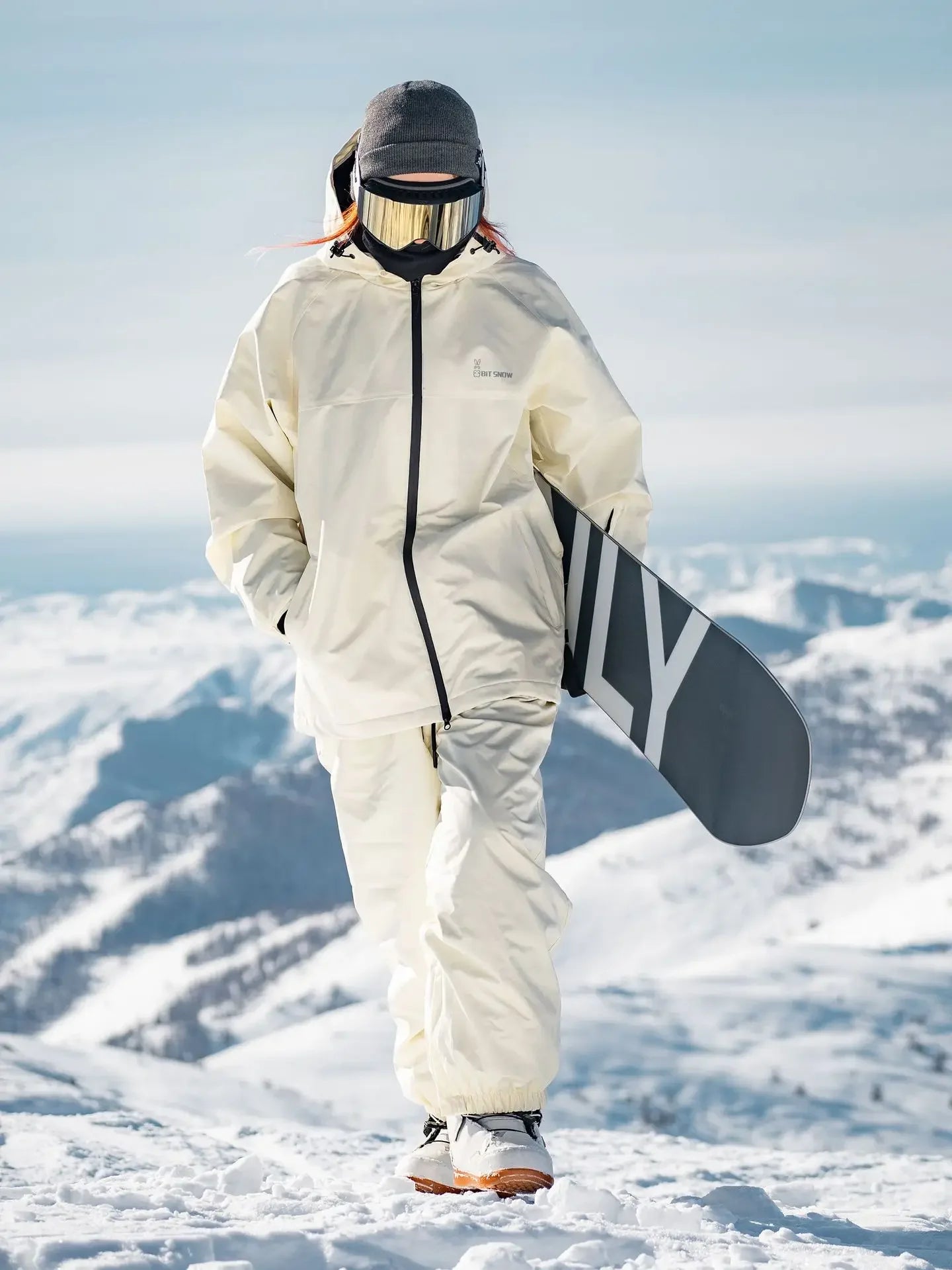 2024 Winter übergroße Frau Ski anzug Set Frauen Snowboard Set weibliche Outdoor Schnee anzug wasserdichte wind dichte Ski jacke Set