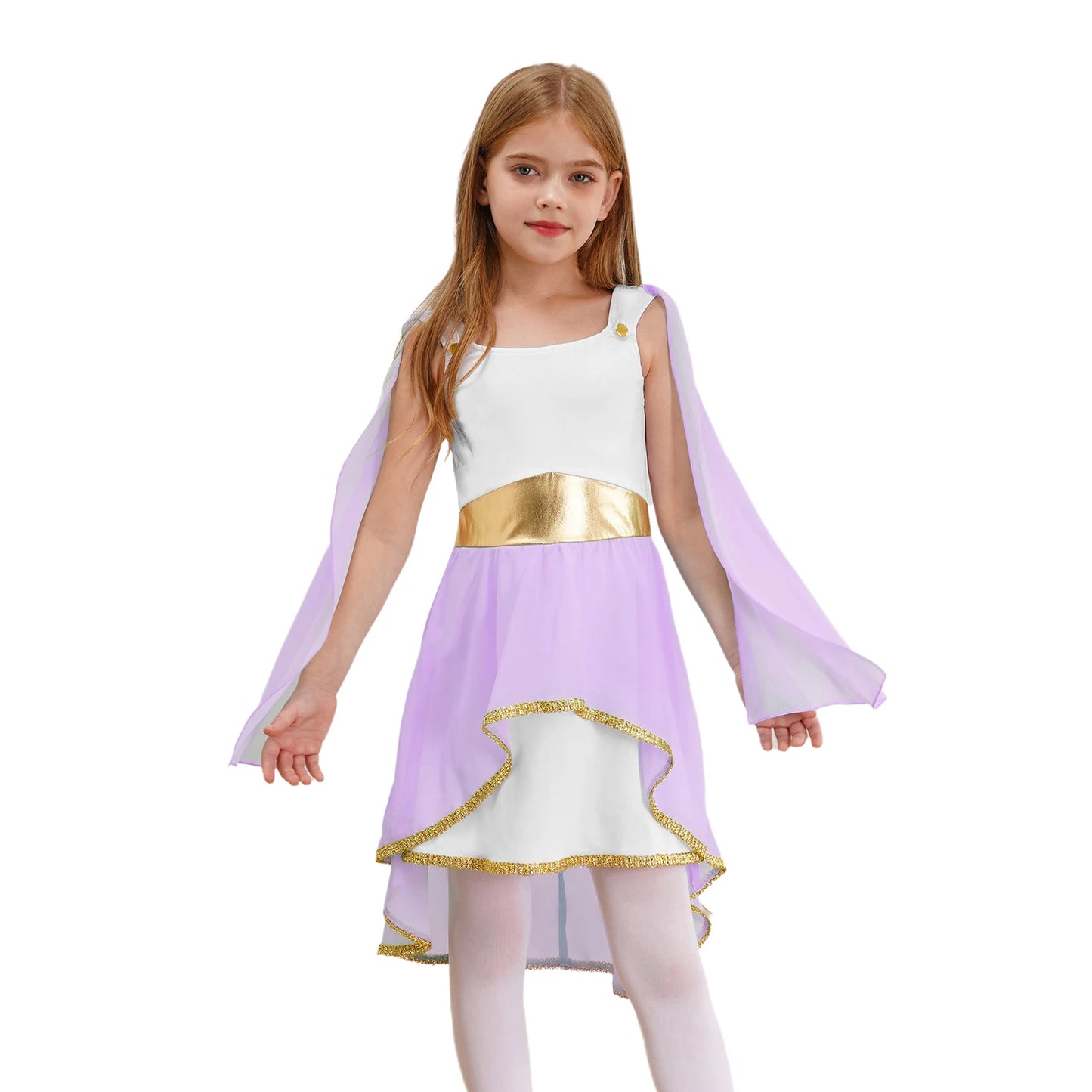 Kinder Mädchen griechischen Toga Kostüm alten Griechenland Mythos Philosoph Rom Adel Cosplay Kleider Halloween Gott Rollenspiel verkleiden