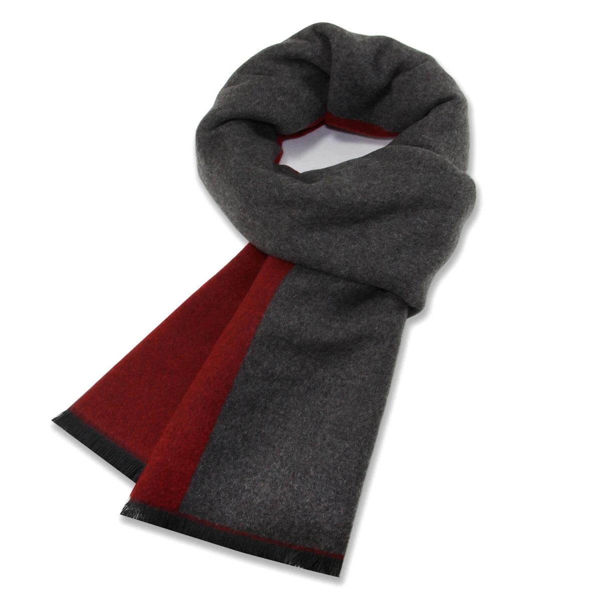 Kaschmir Schal Männer Winter Streifen solide karierte Wolle Schal Luxus klassische warme Kaschmir Winters chals für Männer Winter Accessoires