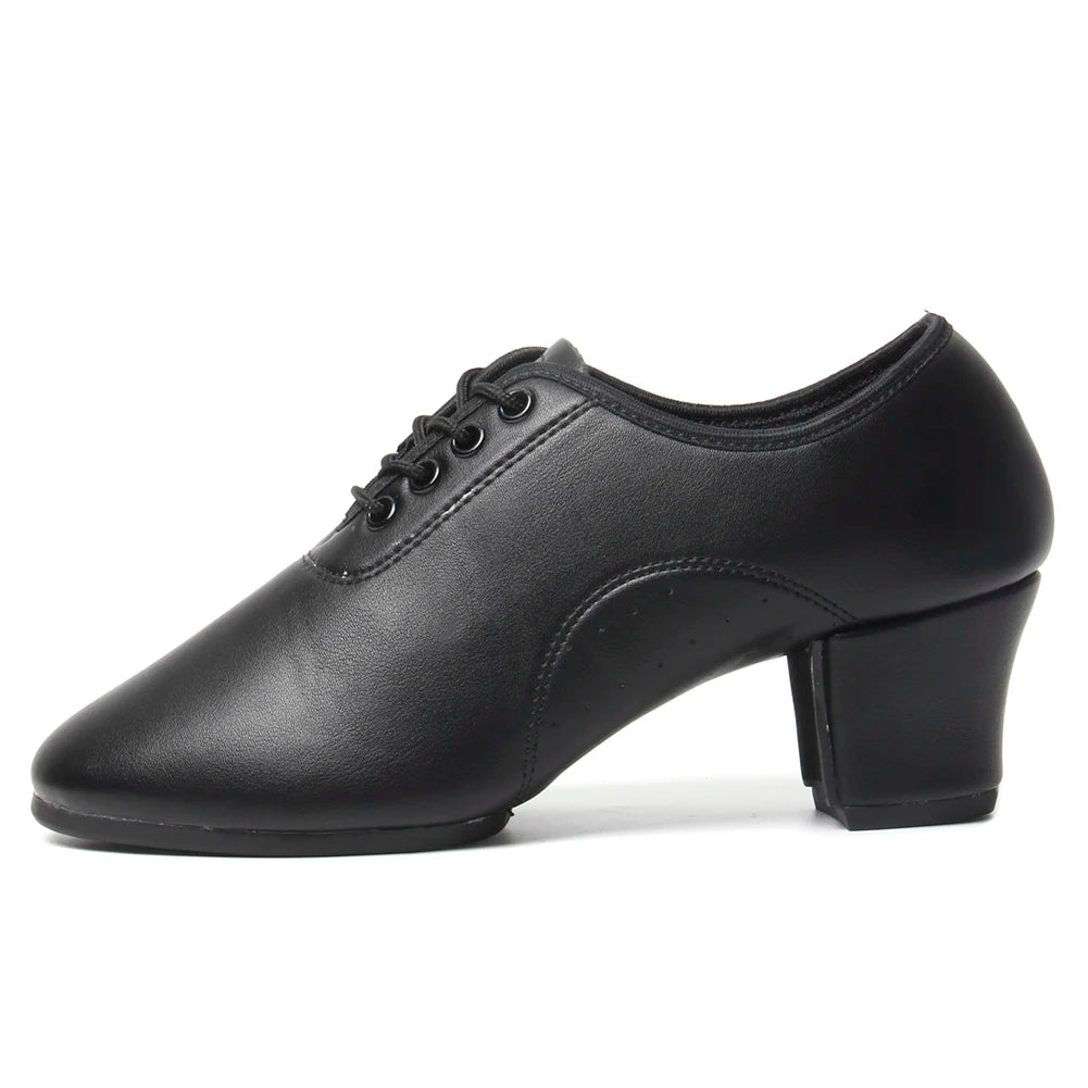 HROYL New Style Men's Latin Dance Shoes Ballroom Tango Man latin dancing Shoes For Boy Closed Toe Sneaker Jazz 18-27.5CM Trainin