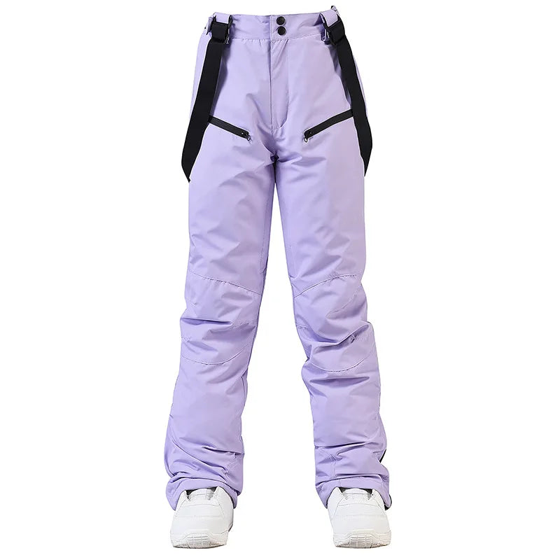 Neue Mode Ski Hosen Männer Frauen Winddicht Wasserdichte Schnee Hosen Winter Snowboarden Strumpf Hosen mit Taille Schutz