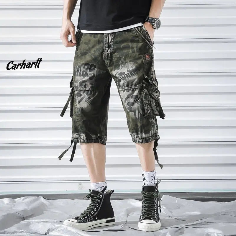 Summer Camouflage Cargo Shorts