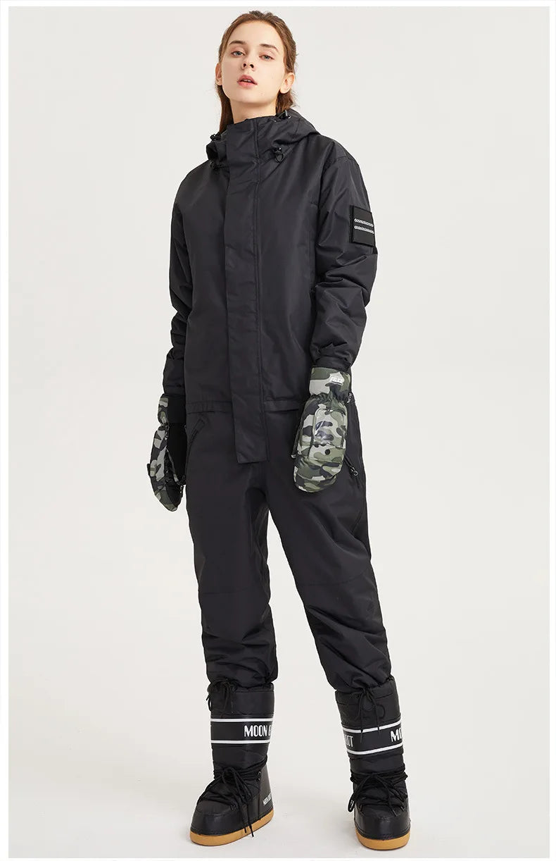 Winter Neue 2022 Ein Stück Ski Anzug Frauen Männer Outdoor Sport Snowboard Anzug Winddicht Wasserdichte Ski Overall Atmungs Overalls