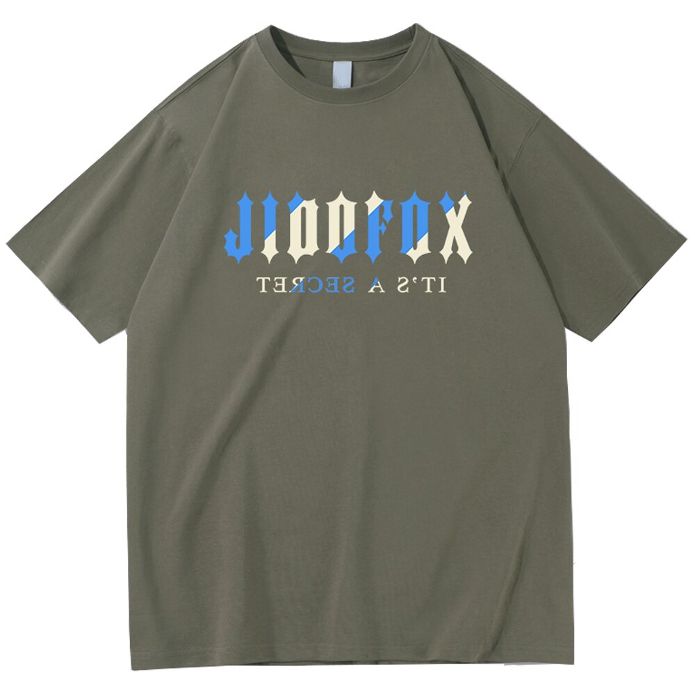 Mens Summer O-Tshirt Mens Women Casual JIDOPOX Print Short Sleeve Couple T-shirt Cotton Sports T-shirt Hip Hop Tees Streetwear