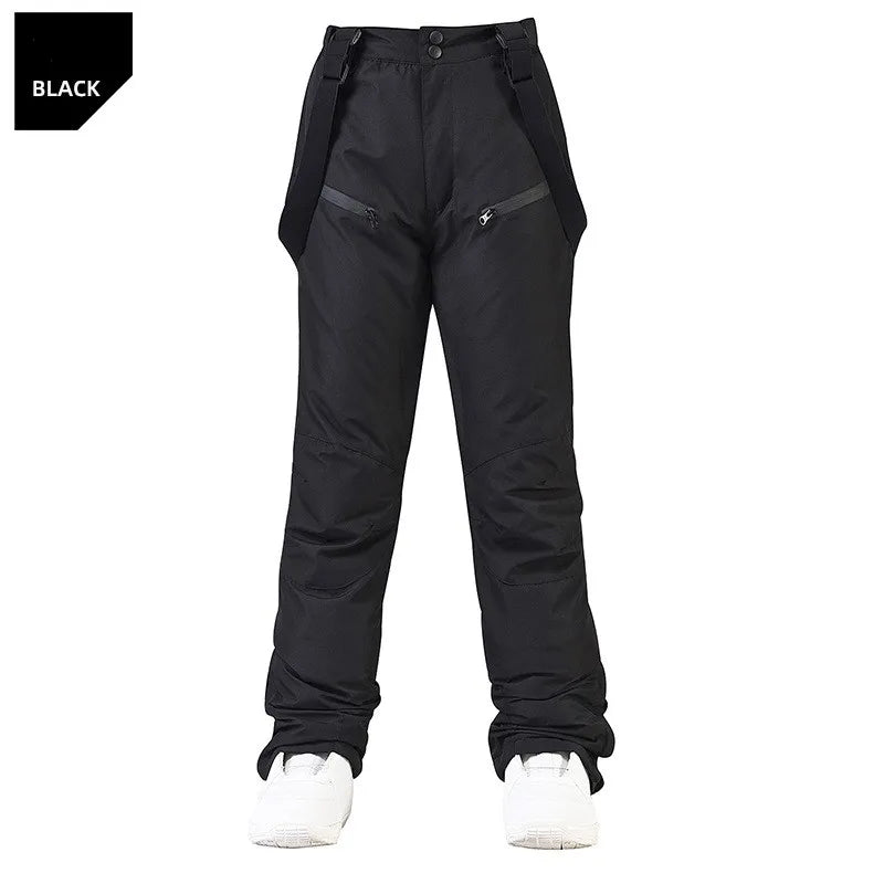 Neue Mode Ski Hosen Männer Frauen Winddicht Wasserdichte Schnee Hosen Winter Snowboarden Strumpf Hosen mit Taille Schutz