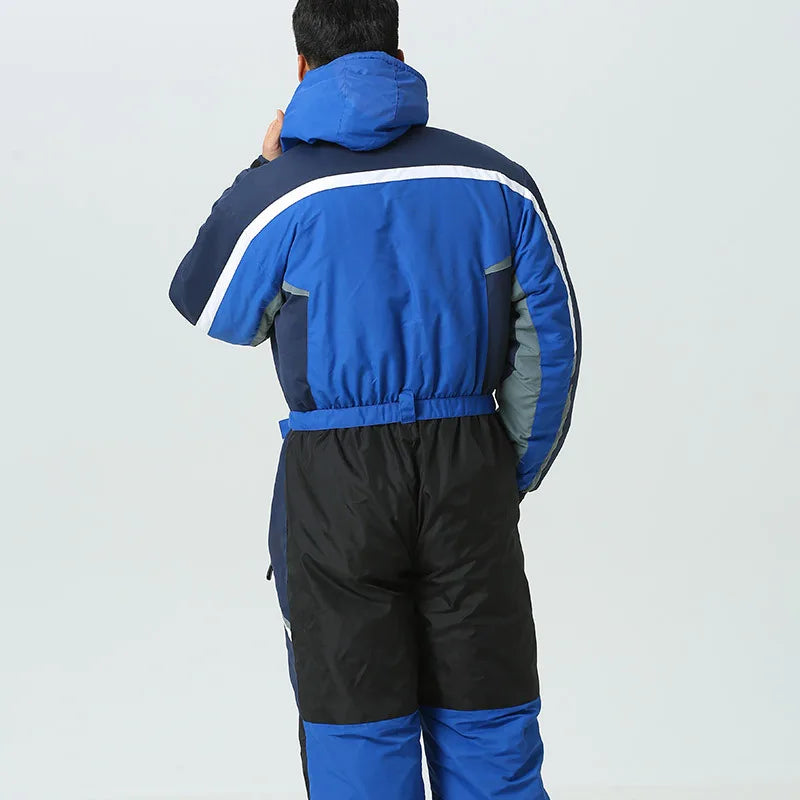 Schnee Skifahren Overalls Overall Warme Wasserdicht Mit Kapuze Mann Fleece Kleidung Männer Sport Winter Frauen Snowboarden Männlichen Schneeanzüge