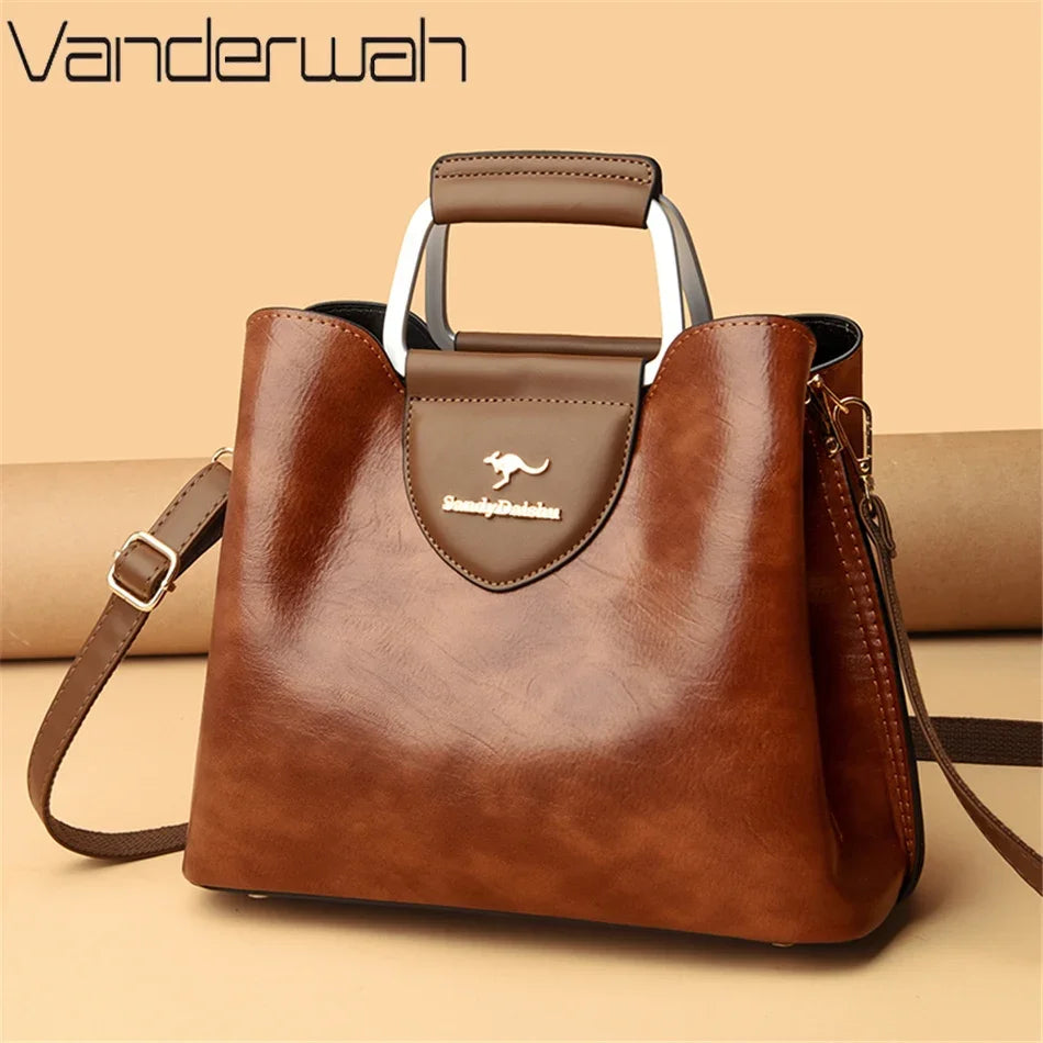 Echte Marke Tote Tasche Leder Luxus Handtaschen Frauen Taschen Designer Handtaschen Hohe Qualität Damen Crossbody Hand Taschen für Frauen