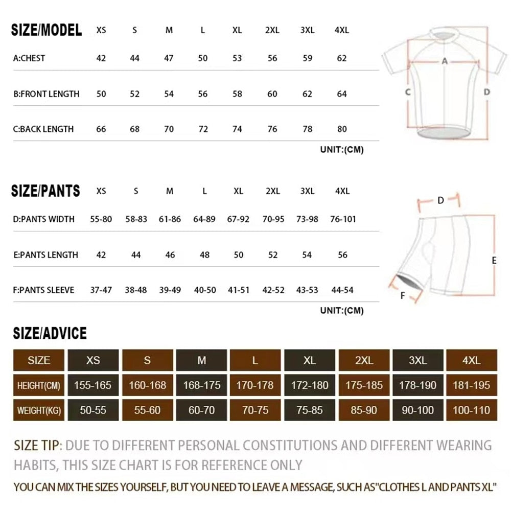 2023 Raudax Cycling Bib Shorts Men&#39;s Mountain Bike Jersey Clothing Summer Complete Racing Bicycle Clothes Quick-Dry Sports Set