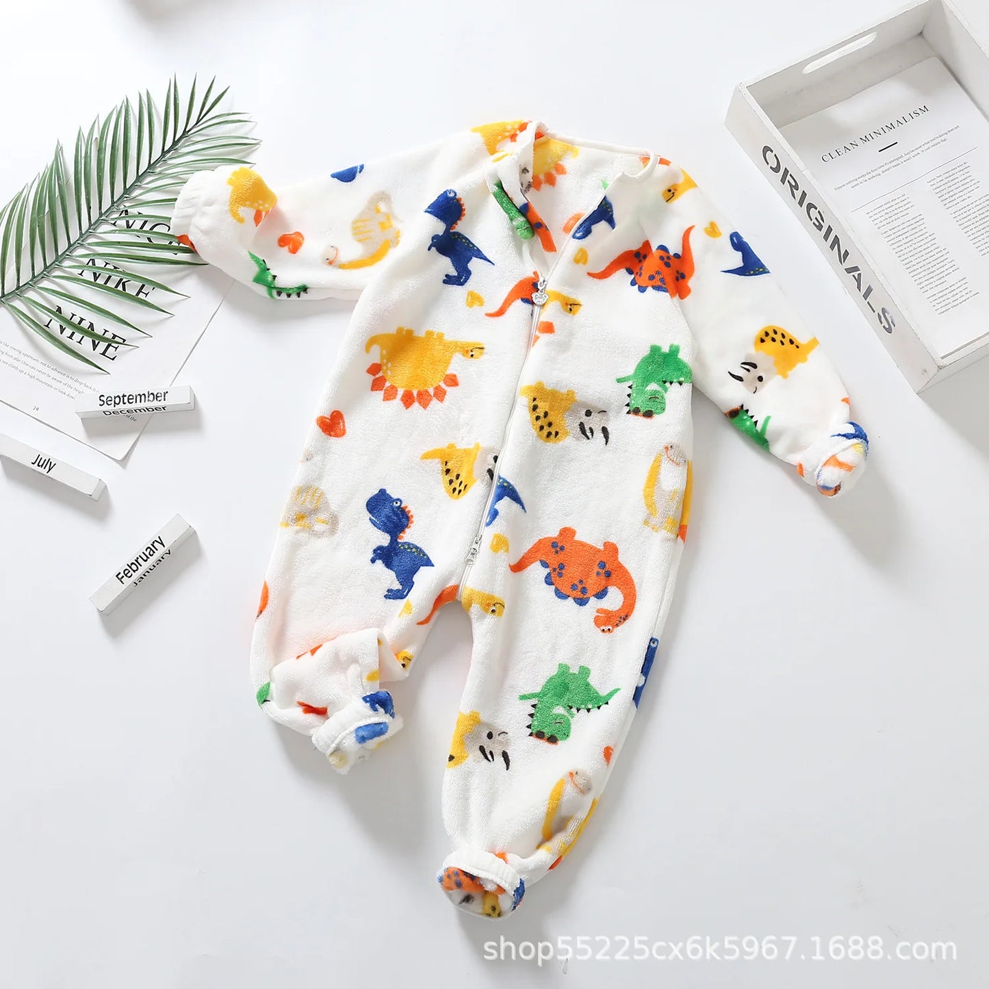 Newborn Baby Girl Rompers Cartoon Infant Boy Jumpsuit Roupas Bebe Flannel Newborn Clothes Suit Baby Pajama Kids Cartoon Jumpsuit