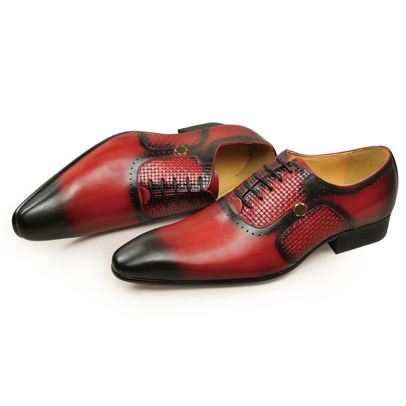 Business Leather Oxford Shoes