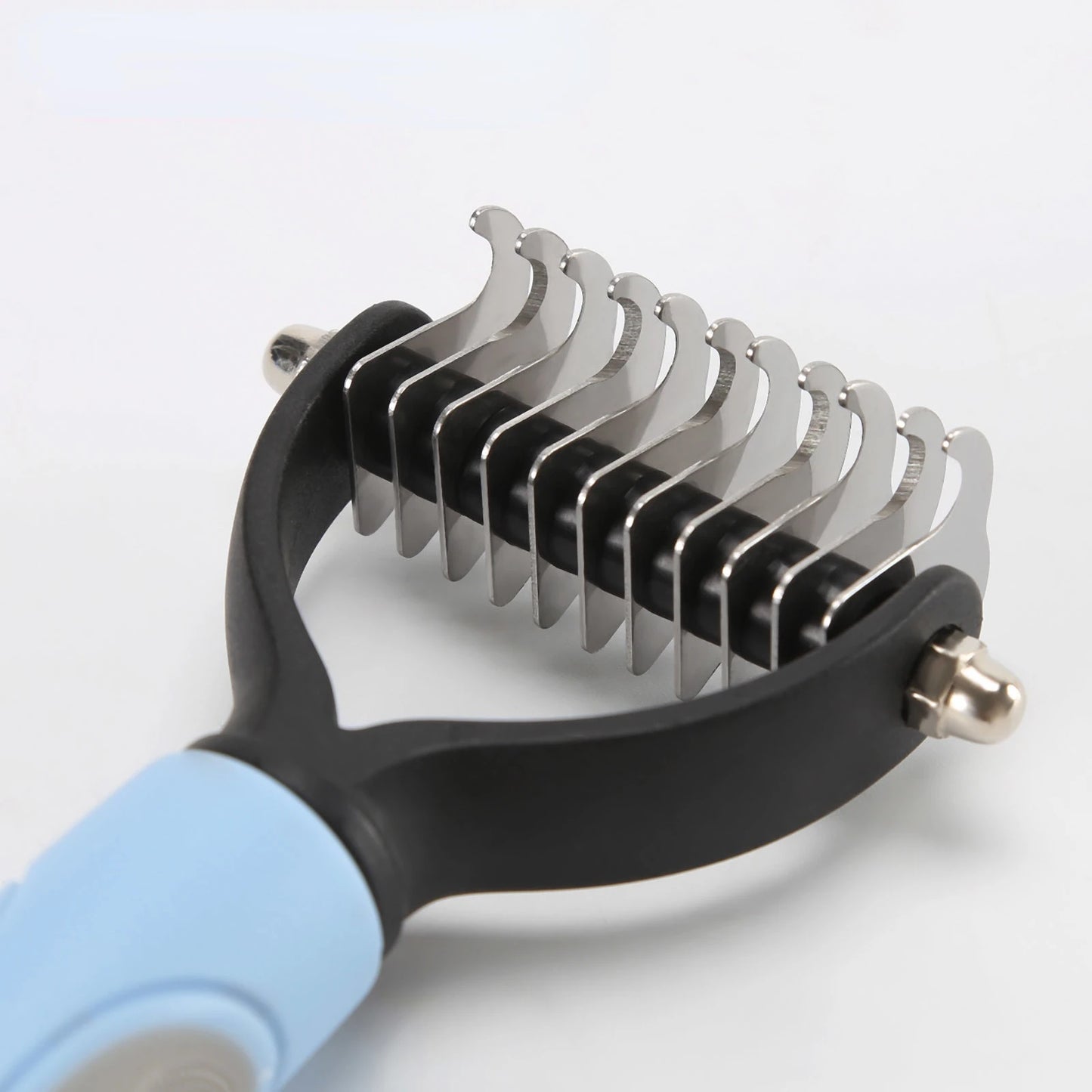 Pet Fur Knot Cutter Brush 2 Sided Comb Dog Cat Grooming Hair Remove Tools Puppy Hair Shedding Trimmer Clean Deshedding Brushes