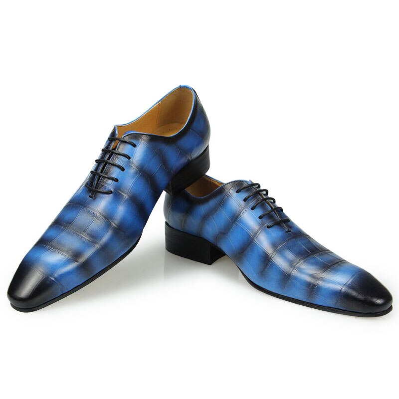 New Fashion Leather Shoes Men&#39;s Casual Leather Business Dress Shoes British Leather Pointed Toe Groom Trend Wedding Men&#39;s Shoes