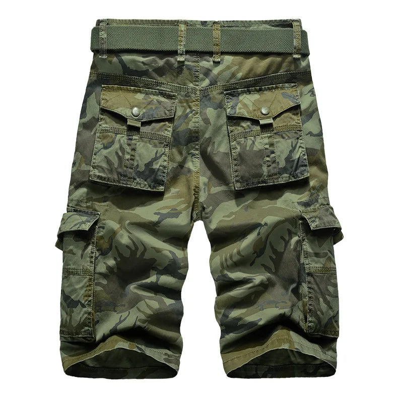 Summer Cargo Multi Pocket Beach Shorts