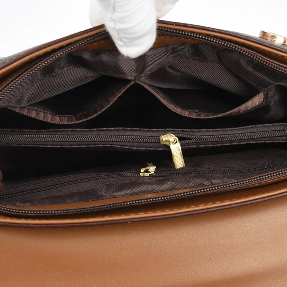 Brand Leather Crossbody Bags for 2023 Women Luxury Designer High Quality Fashion Shoulder Bag Ladies Leisure Purses and Handbags