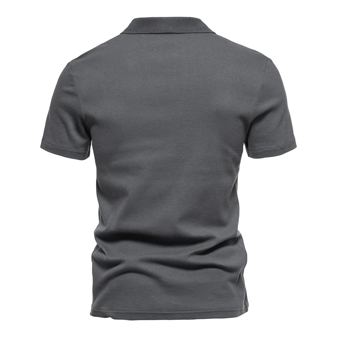 Herren Henley Shirt Slim Fit Baumwolle Kurzarm lässig T-Shirt Jogger Herren T-Shirts lose Tops