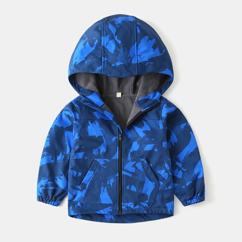 2-7 Jahre Baby Mädchen Mantel 2024 Kapuze plus Samt warm Herbst Winter Kinder Jacke Wind jacke Teen Kinder Oberbekleidung Kleidung