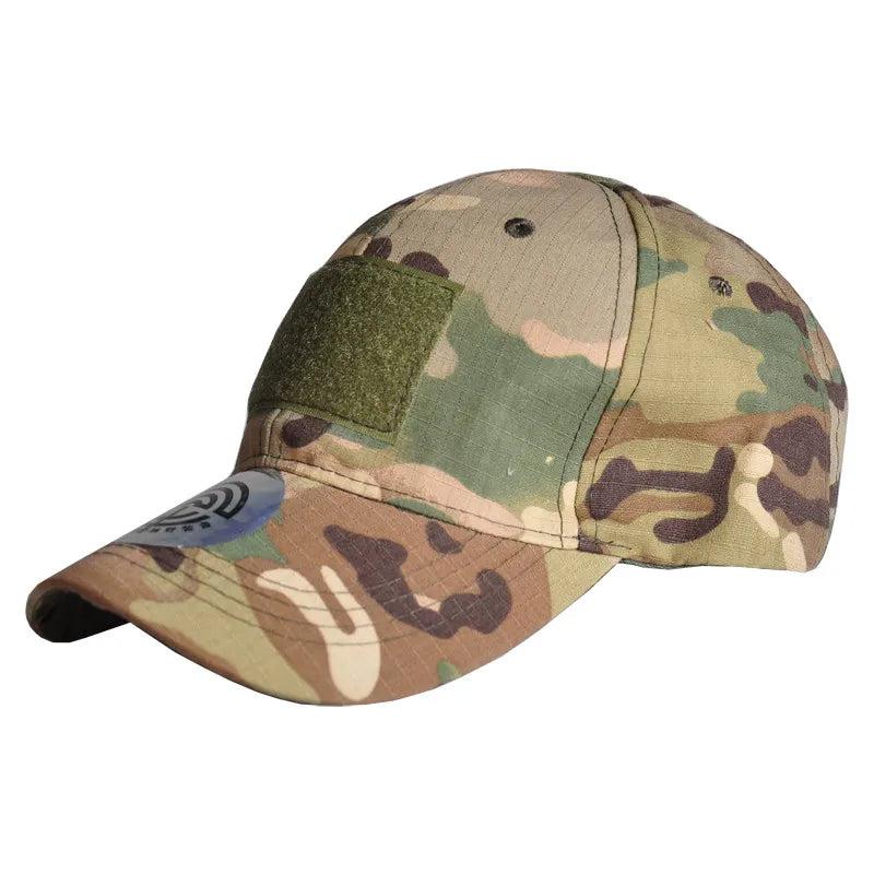 HAN WILD Outdoor Camouflage Adjustable Cap Mesh Tactical Military Army Airsoft Fishing Hunting Hiking Basketball Snapback Hat