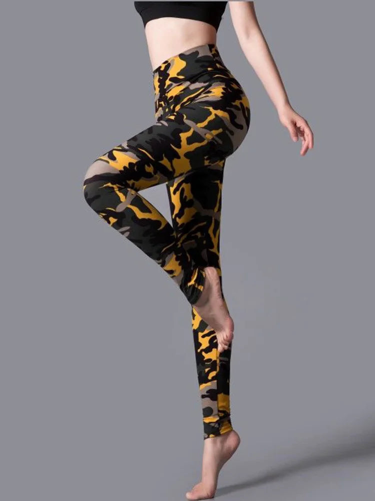 CUHAKCI High Waist Animal Printed Leggings Soft Stretchy Women Sexy Leopard Print Pencil Pants Sport Fitness Yoga Leggings S-2XL