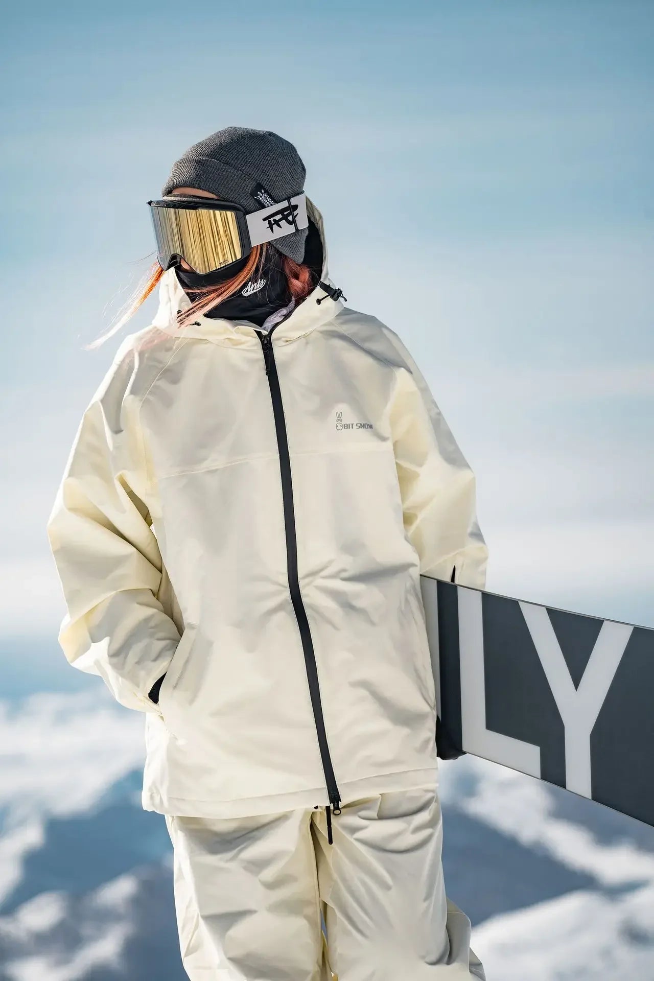 2024 Winter übergroße Frau Ski anzug Set Frauen Snowboard Set weibliche Outdoor Schnee anzug wasserdichte wind dichte Ski jacke Set