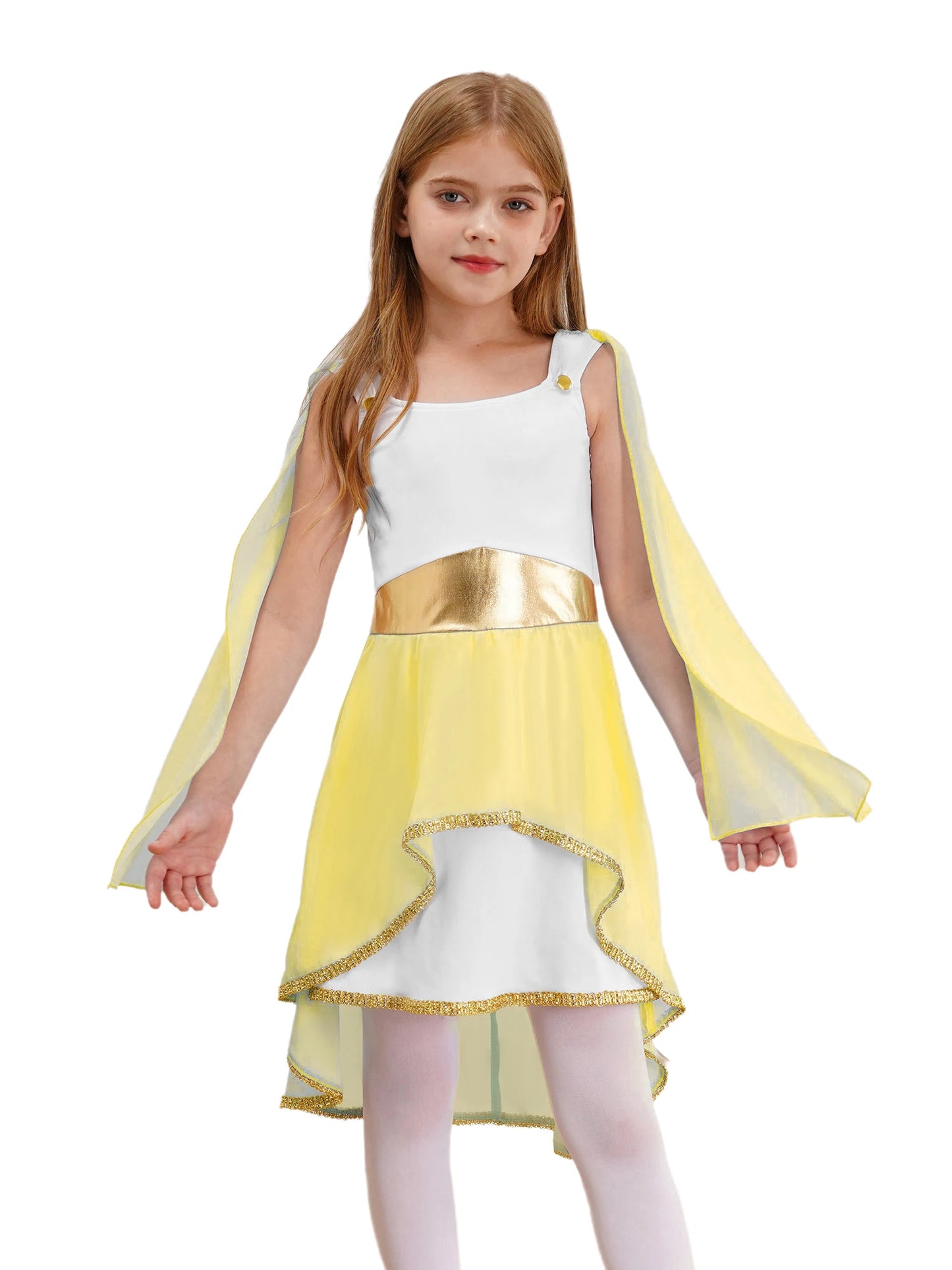 Kinder Mädchen griechischen Toga Kostüm alten Griechenland Mythos Philosoph Rom Adel Cosplay Kleider Halloween Gott Rollenspiel verkleiden