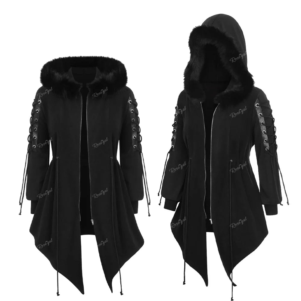 Langarm Mantel Herbst Winter Parka