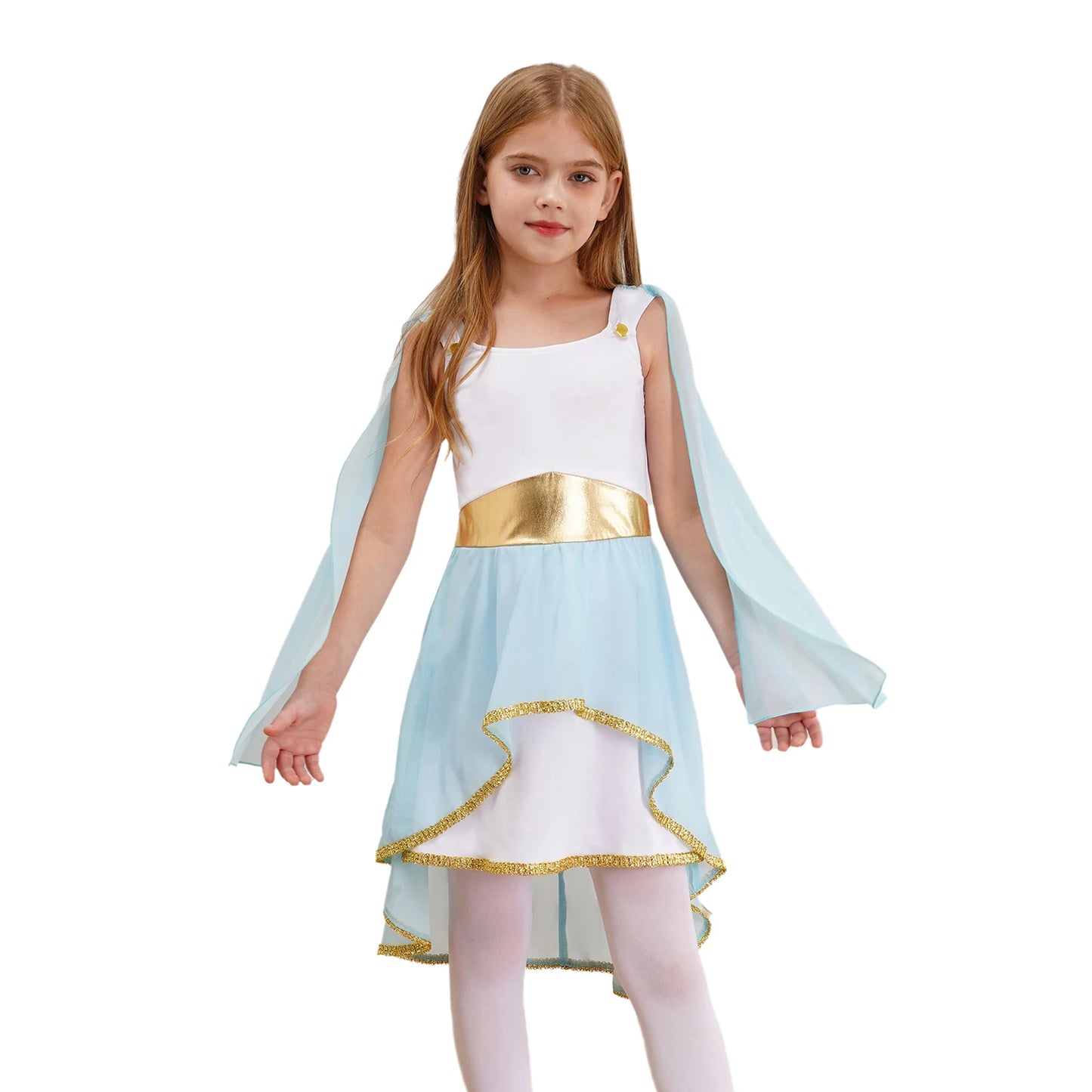 Kinder Mädchen griechischen Toga Kostüm alten Griechenland Mythos Philosoph Rom Adel Cosplay Kleider Halloween Gott Rollenspiel verkleiden