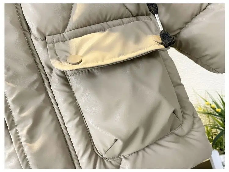 Warm halten Winter Jungen Jacke wasserdicht Mode Baby Mantel Kapuze Reiß verschluss Jungen Oberbekleidung Geburtstags geschenk 4 6 8 10 Jahre Kinder kleidung