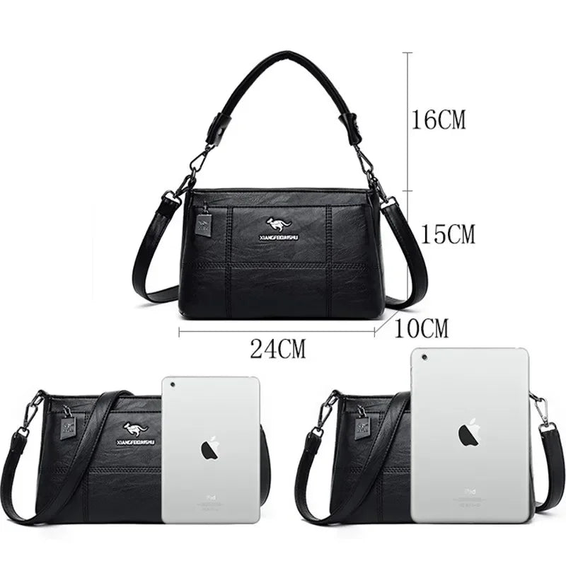 Echtes Leder Luxus Handtaschen Frauen Taschen Designer Umhängetaschen Für Frauen 2024 Schulter Tasche Frauen Handtaschen Sac EIN Haupt Bolsa