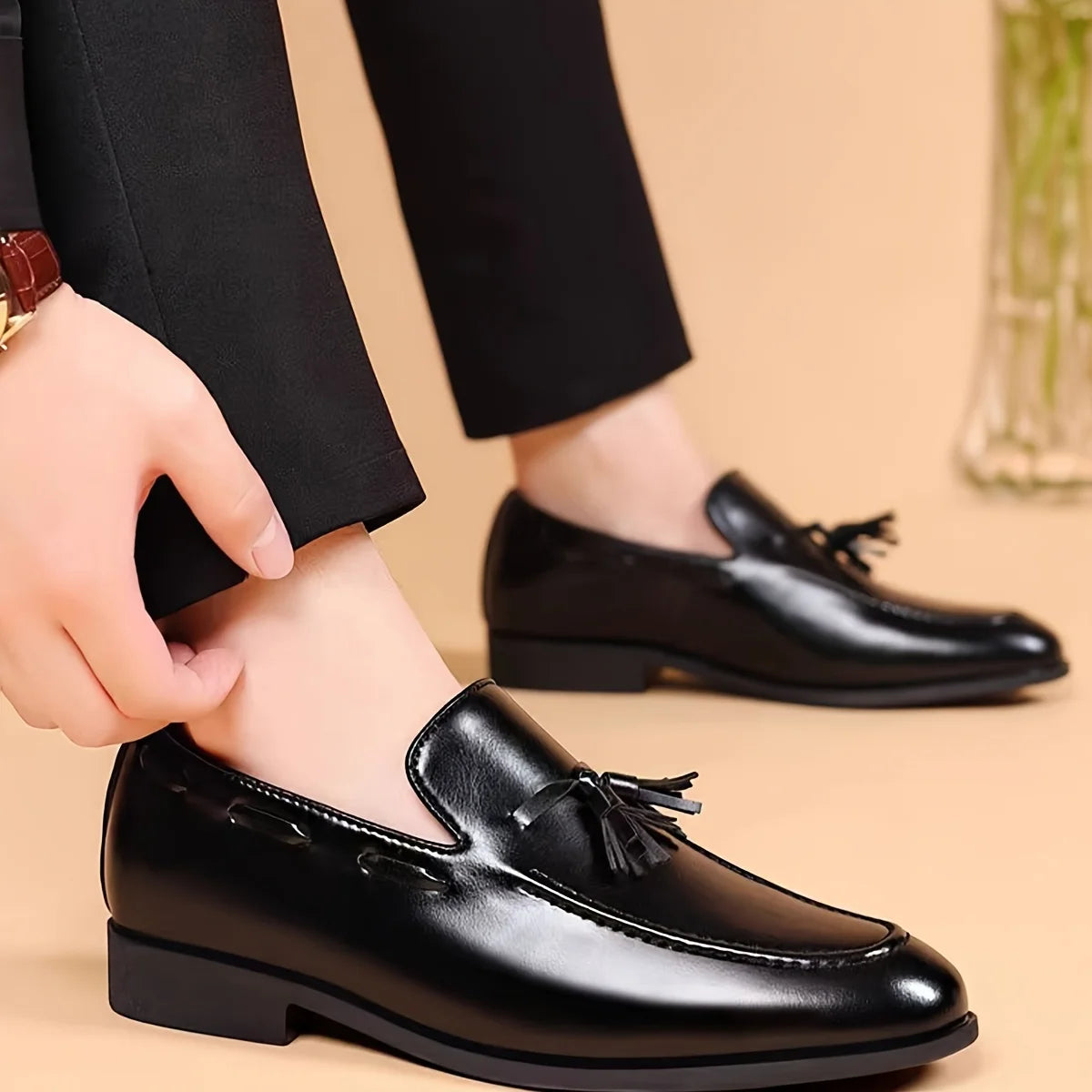 Herren Hochzeits feier Schuhe Designer-Stil Kleid Schuhe für Männer brandneue Business-Freizeit schuhe Slip on Lederschuhe plus Größe