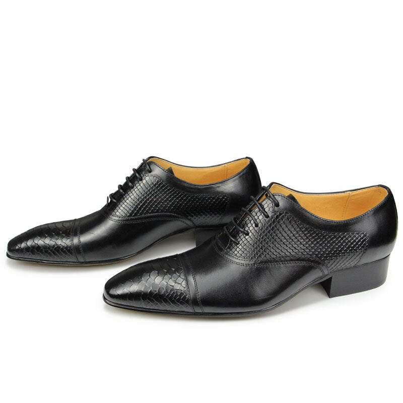 High end Handmade Leather Oxford Shoes