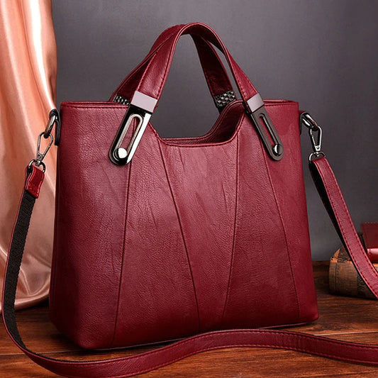 Brand Luxury Handbags Women Bags Designer Leather Handbag Leisure Shoulder Crossbody Bags for Women 2022 New Lady Tote Bag Sac