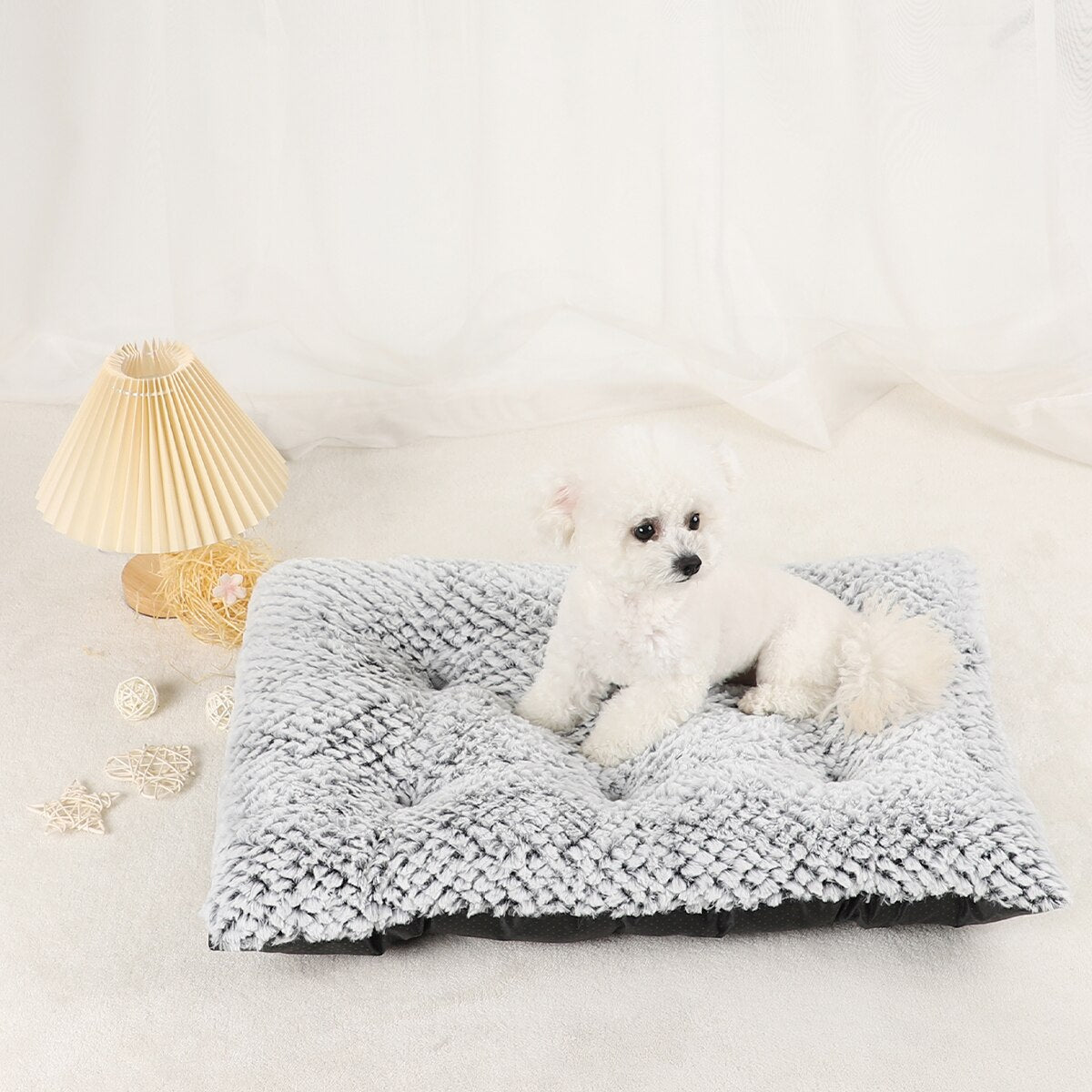 Dog Mat Pet Bed Kennel Beds for Dogs Small Supplies Large Plush Washable Medium Basket Warm Accessories Accessory Fluffy Sofa