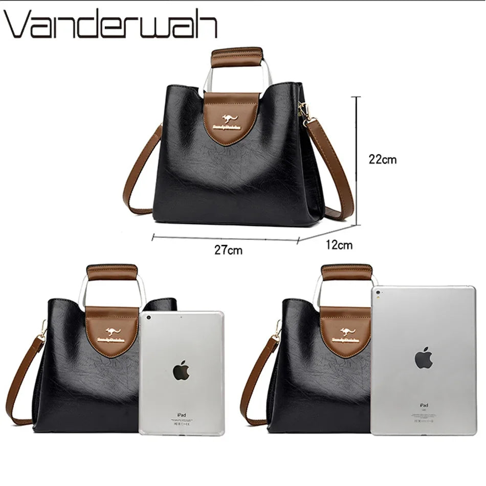 Echte Marke Tote Tasche Leder Luxus Handtaschen Frauen Taschen Designer Handtaschen Hohe Qualität Damen Crossbody Hand Taschen für Frauen