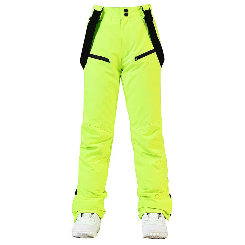 Neue Mode Ski Hosen Männer Frauen Winddicht Wasserdichte Schnee Hosen Winter Snowboarden Strumpf Hosen mit Taille Schutz