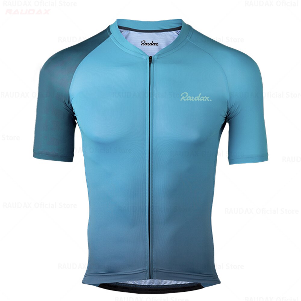 2023 Raudax Cycling Jersey Racing Bicycle Clothing Shirts Breathable Mountain Bike Clothes Sportwears Cycling Clothing