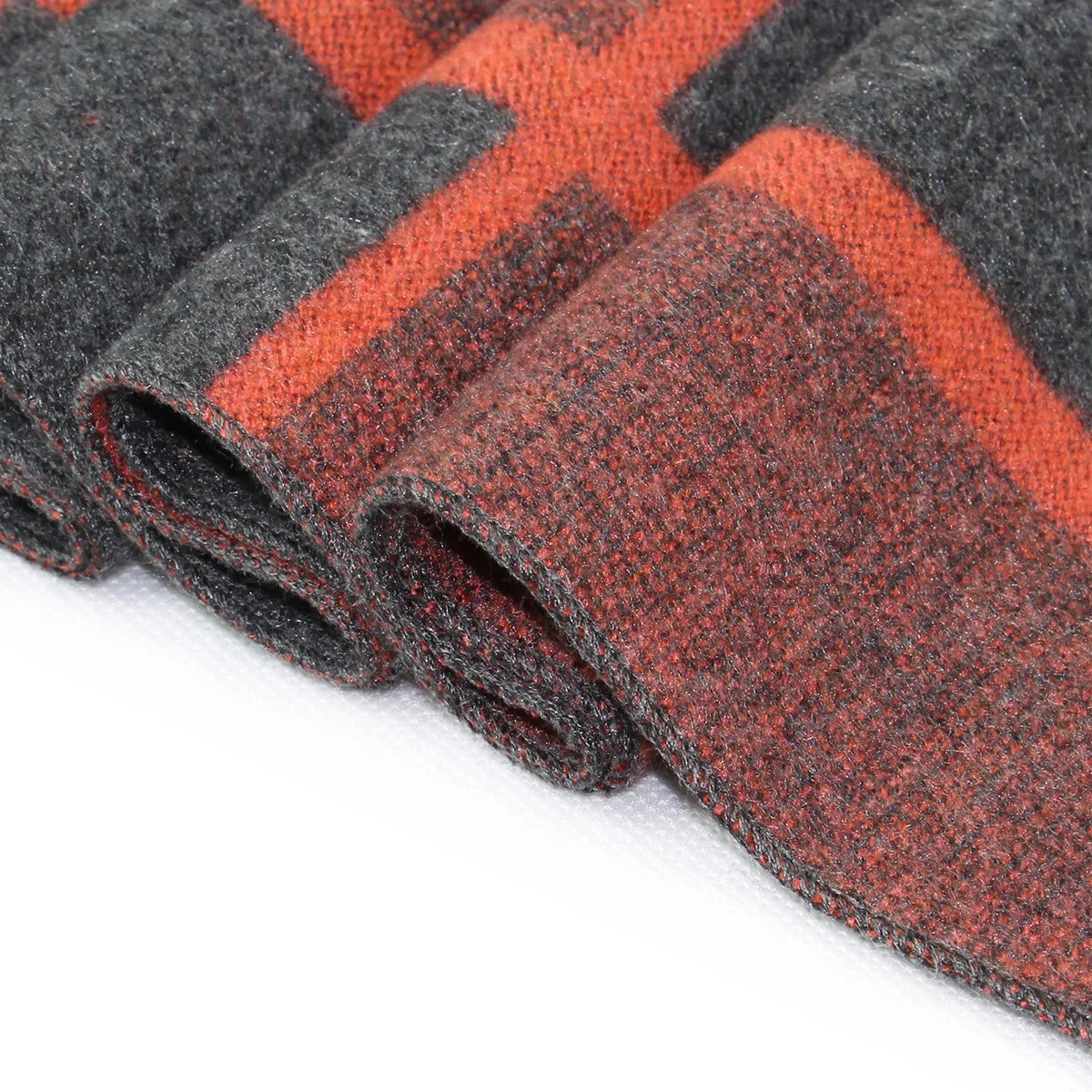 Herren Winter Warm Kaschmir Schal Plaid Quaste Schal für Männer Weiche Lange Baumwolle Schals Männer Schals für Hals Designer Schal